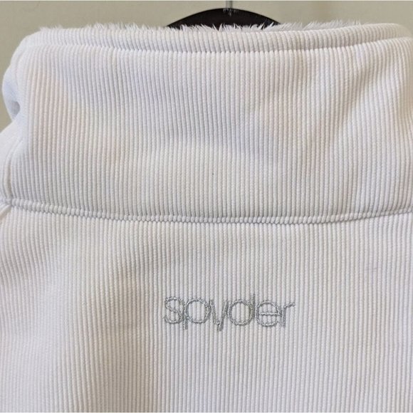 Spyder  Women White Zipper Jacket M - Picture 4 of 9
